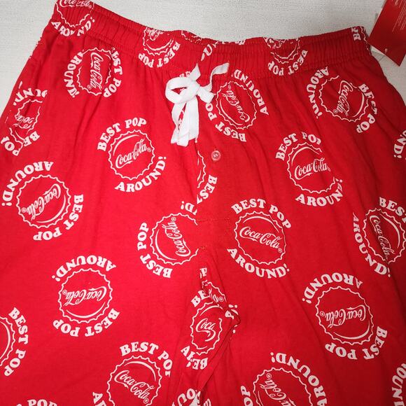 Coca cola pajama pants medium 100% cotton - Picture 4 of 6